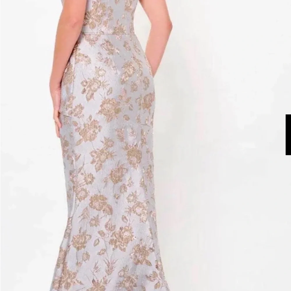 Montage by Mon Cheri M905 Brocade Floral Gown - Picture 3 of 8